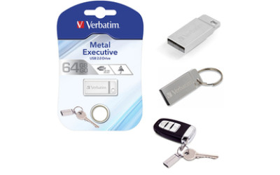 Verbatim USB2.0 Store'n'Go Metal Executive 64GB, srebrni